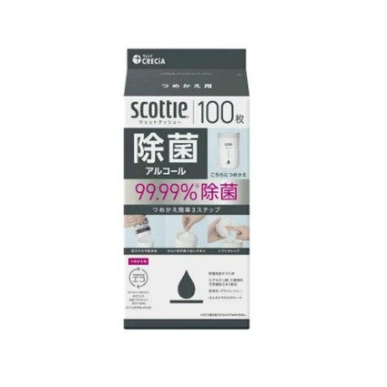 スコッティウェット　除菌アルコール　詰替