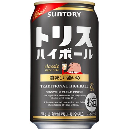 トリスハイボール　濃いめ サントリー