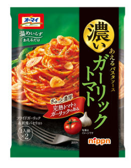 オーマイ　濃いあえるガーリックトマト ニップン