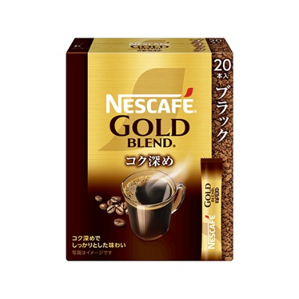 ゴールドブレンドコク深め　スティックブラック ネスレ