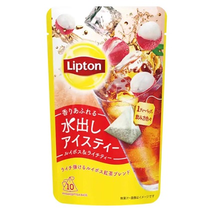 水出しアイスティールイボス＆ライチティー リプトン