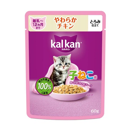 カルカンパウチ　子ねこ用　やわらかチキン マースジャパン