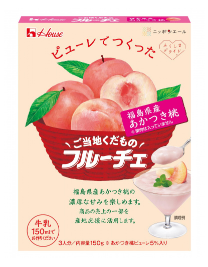 ご当地くだものフルーチェ　福島県産あかつき桃 ハウス食品