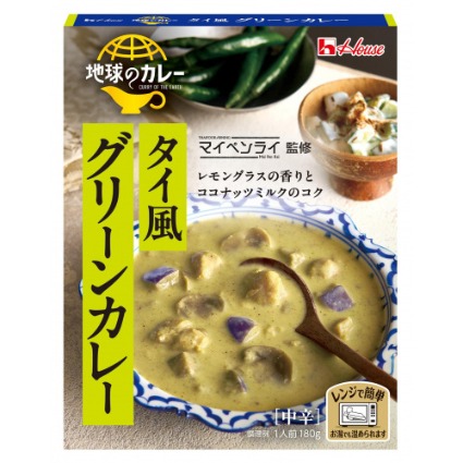 地球のカレータイ風グリーンカレー ハウス食品