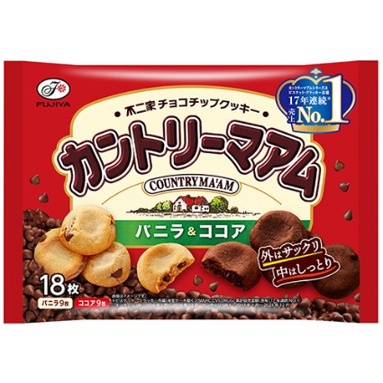 カントリーマアム　バニラ＆ココア 不二家