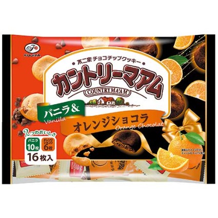 カントリーマアム　バニラ＆オレンジショコラ