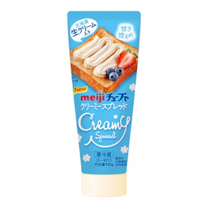 チューブでクリーミースプレッド 明治