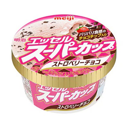 エッセル　スーパーカップ　ストロベリーチョコ