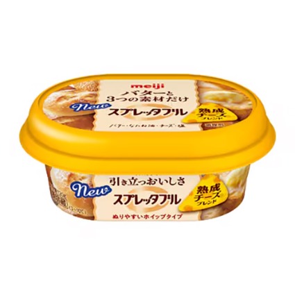 スプレッタブル　熟成チーズブレンド 明治