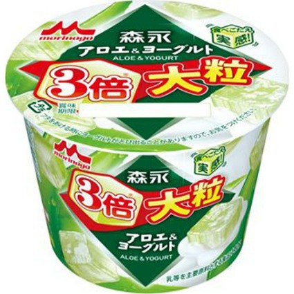 アロエ＆ヨーグルト　３倍大粒 森永乳業