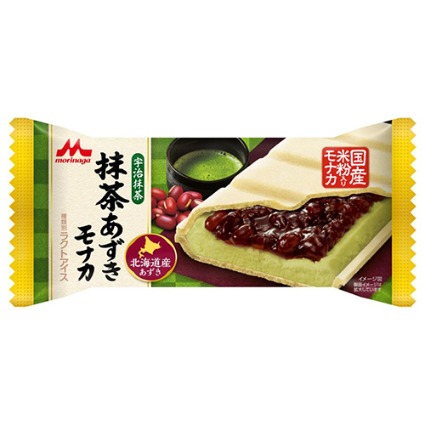 抹茶あずきモナカ 森永乳業