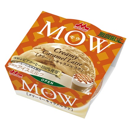 ＭＯＷ　クリーミーキャラメルラテ 森永乳業