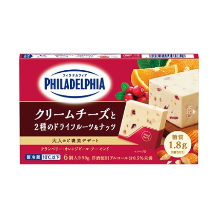 フィラデルフィアデザート　ドライフルーツ＆ナッツ 森永乳業