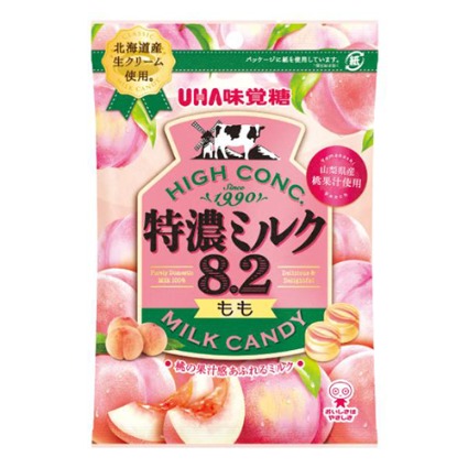 特濃ミルク８．２　もも 味覚糖