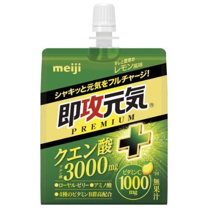 即攻元気ゼリー　クエン酸＋ 明治