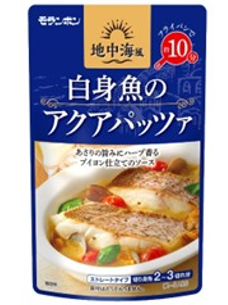 地中海風　白身魚のアクアパッツァ