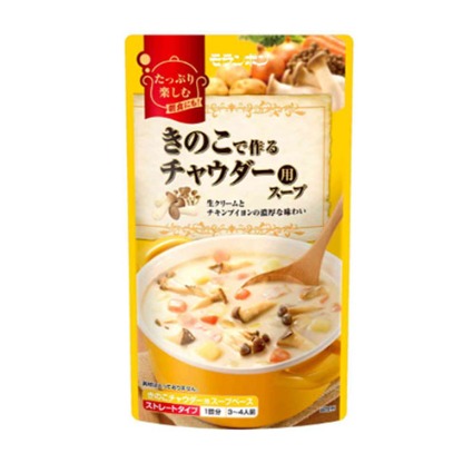 きのこチャウダースープ モランボン