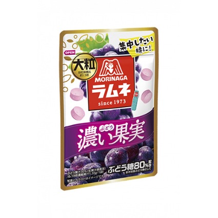 大粒ラムネ濃い果実ぶどう 森永