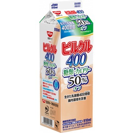 ピルクル４００糖類・カロリー５０％オフ 日清ヨーク