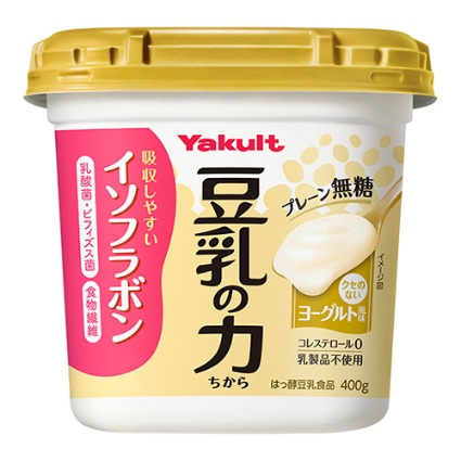 豆乳の力　プレーン無糖 ヤクルト