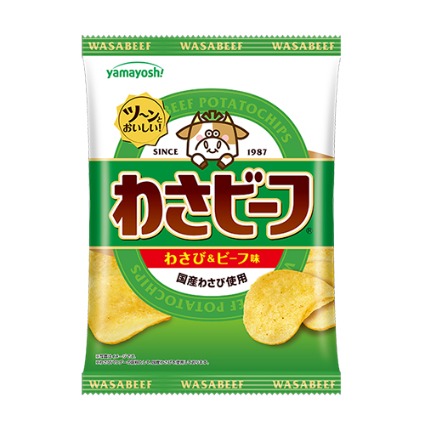 ポテトチップスわさビーフ 山芳