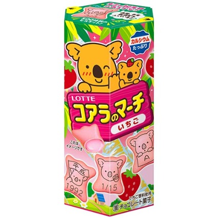 コアラのマーチ　いちご