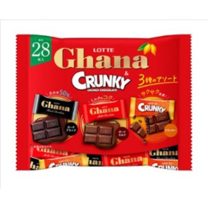 ガーナ＆クランキー　シェアパック