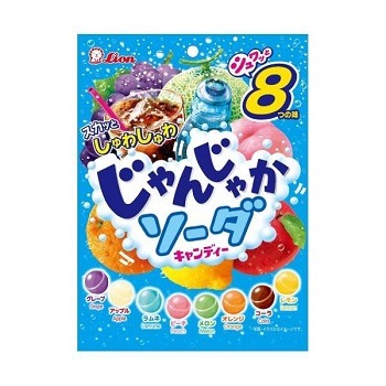 じゃんじゃかソーダ　　　　　　　　　　　　　　　 ライオン菓子