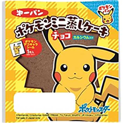 ポケモンミニ蒸しケーキ チョコ カルシウム入り ヤオコーネットスーパー