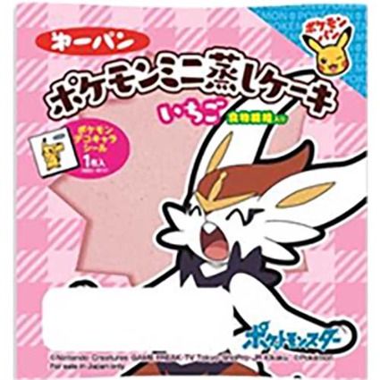 ポケモンミニ蒸しケーキ いちご 食物繊維入り ヤオコーネットスーパー