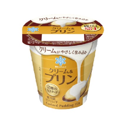 クリーム＆プリン 雪印メグミルク