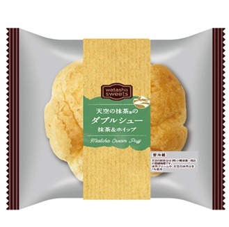 天空の抹茶のダブルシュー抹茶＆ホイップ ＷＳ