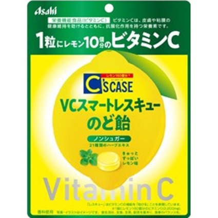 シーズケースＶＣスマートレスキューのど飴 アサヒ