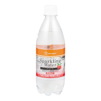 スパークリングウォーターアセロラ