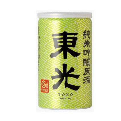 東光　純米吟醸原酒　アルミ缶　　　　　　　　　　