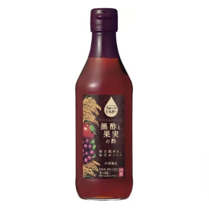 フルーツビネガー　黒酢と果実の酢
