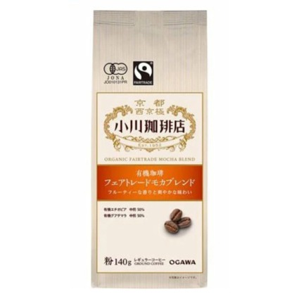 有機珈琲フェアトレードモカブレンド　粉