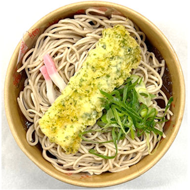 だし香る　いか磯辺天そば