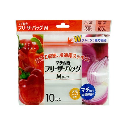 マチ付フリーザーバッグＭ シンワ