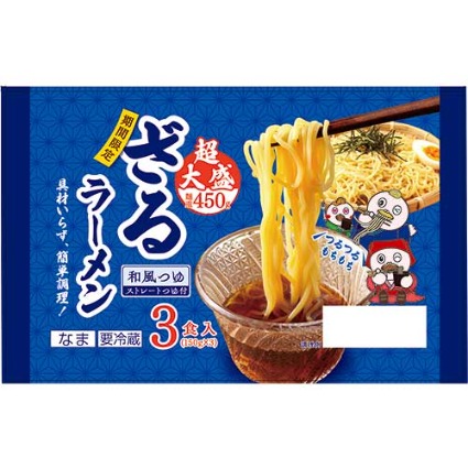 超大盛ざるラーメン 関本製麺