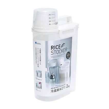 密閉米びつ２ＫＧホワイト