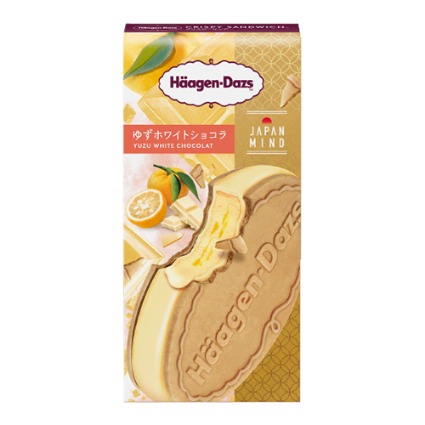 クリスピーサンド　ゆずホワイトショコラ ハーゲンダッツ