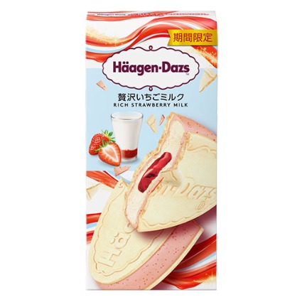 クリスピーサンド　贅沢いちごミルク