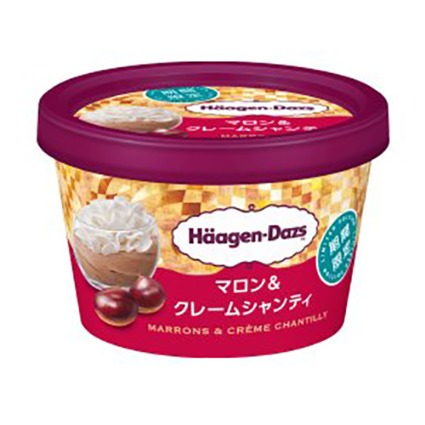ミニカップ　マロン＆クレームシャンティ ハーゲンダッツ