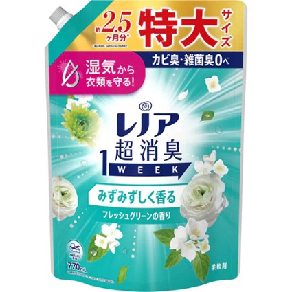 レノア超消臭１ｗｅｅｋフレッシュグリーン詰替特大 Ｐ＆Ｇ