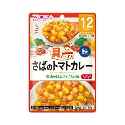 具たっぷりグーグー　さばのトマトカレー アサヒＧ食品