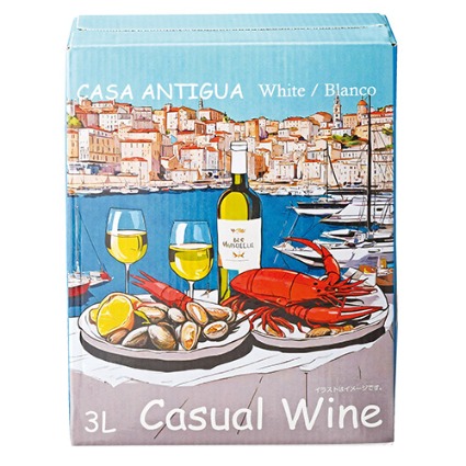 カーサ・アンティグア　カジュアルワイン・ブランコ