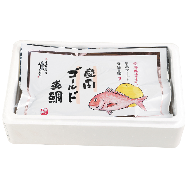 愛媛県産　愛南ゴールド真鯛スキンレスフィーレ