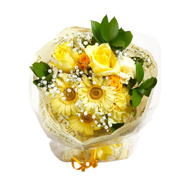 ３０００円花束【黄色】