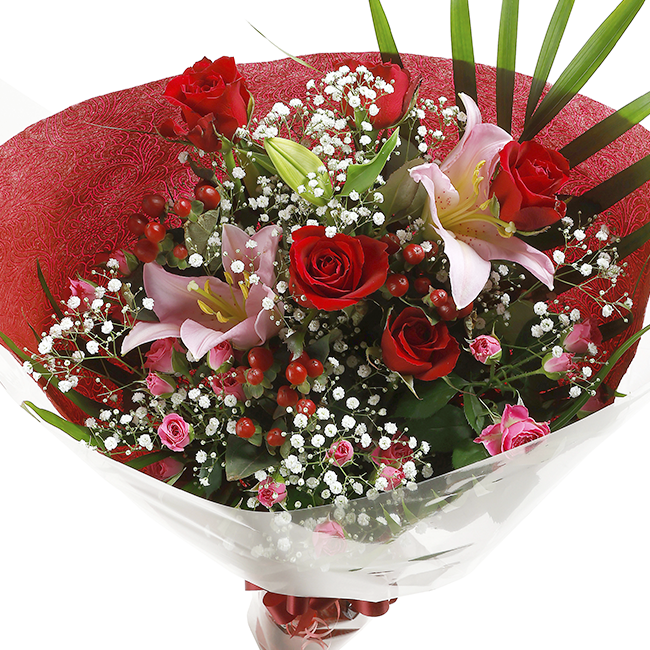 ５０００円花束【赤】